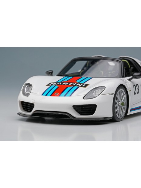 Porsche 918 Spyder Weissach Package Martini 1/43 Make-Up Eidolon Make Up - 10