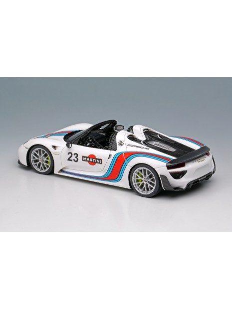 Porsche 918 Spyder Weissach Package Martini 1/43 Make-Up Eidolon Make Up - 12