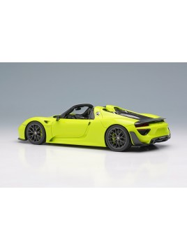 Porsche 918 Spyder Weissach Package (Acid Green) 1/43 Make-Up Eidolon Make Up - 2