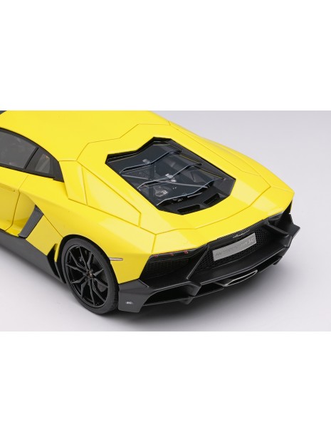 Lamborghini Aventador LP720-4 50º Anniversario 2013 (Giallo Maggio) 1/43 Make Up Eidolon Make Up - 7