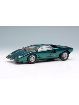 Lamborghini Countach LP400 1974 (Verde Abete) 1/43 Make Up Eidolon Make Up - 1