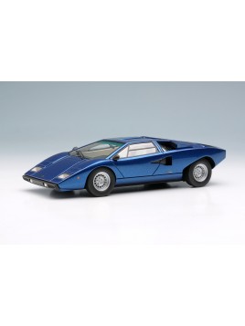 Lamborghini Countach LP400 1974 (Blu Notte Metallizzato) 1/43 Make Up Eidolon Make Up - 1