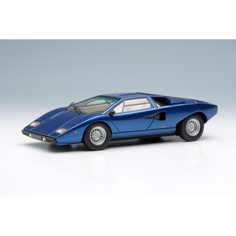 Lamborghini Countach LP400 1974 (Blu Notte Metallizzato) 1/43 Make Up Eidolon Make Up - 1