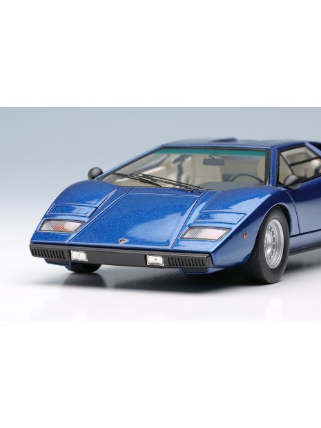 Lamborghini Countach LP400 1974 (Blu Notte Metallizzato) 1/43 Make Up Eidolon Make Up - 5