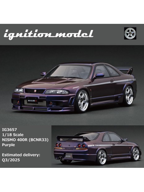 Nismo 400R (BCNR33) 1/18 Ignition Model Ignition Model - 3