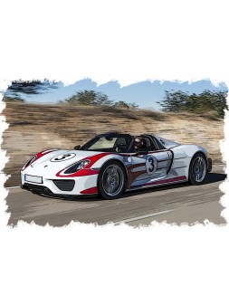 Porsche 918 Spyder Weissach Package 1/43 Make-Up Eidolon Make Up - 2