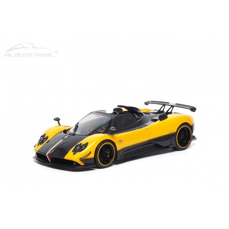 Pagani Zonda Cinque Roadster (Giallo Ginevra) 1/18 Almost Real Almost Real - 1