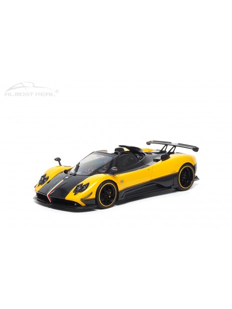 Pagani Zonda Cinque Roadster (Giallo Ginevra) 1/18 Almost Real Almost Real - 1