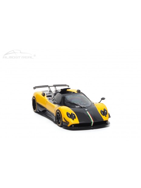 Pagani Zonda Cinque Roadster (Giallo Ginevra) 1/18 Almost Real Almost Real - 4