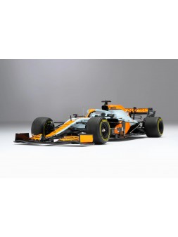 McLaren MCL35M 2021 Monaco Grand Prix - Daniel Ricciardo 1/18 Amalgam Amalgam Collection - 1