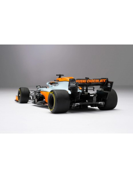 McLaren MCL35M 2021 Monaco Grand Prix - Daniel Ricciardo 1/18 Amalgam Amalgam Collection - 3