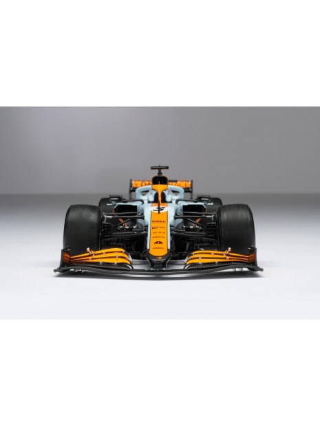 McLaren MCL35M 2021 Monaco Grand Prix - Daniel Ricciardo 1/18 Amalgam Amalgam Collection - 6