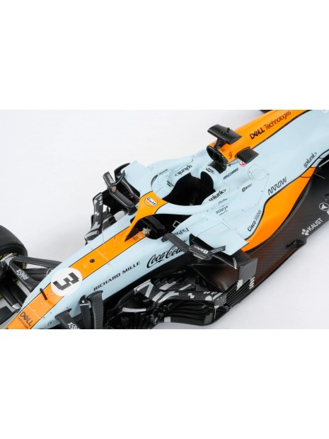 McLaren MCL35M 2021 Monaco Grand Prix - Daniel Ricciardo 1/18 Amalgam Amalgam Collection - 10