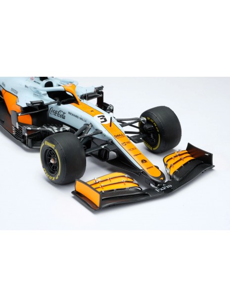 McLaren MCL35M 2021 Monaco Grand Prix - Daniel Ricciardo 1/18 Amalgam Amalgam Collection - 11