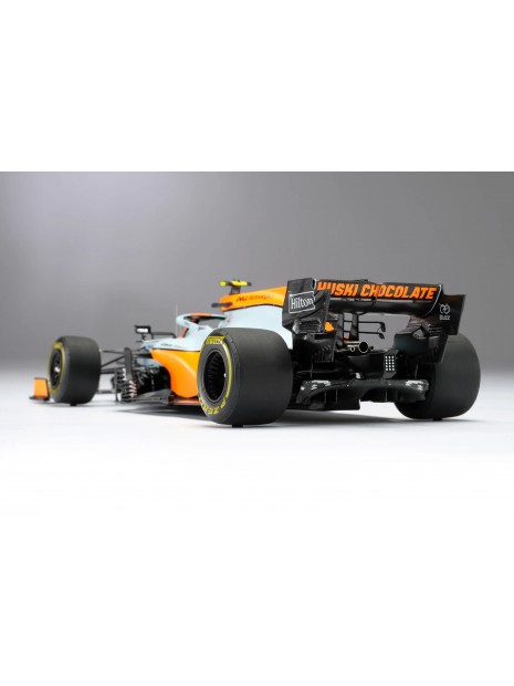 McLaren MCL35M 2021 Monaco Grand Prix - Lando Norris 1/18 Amalgam Amalgam Collection - 4