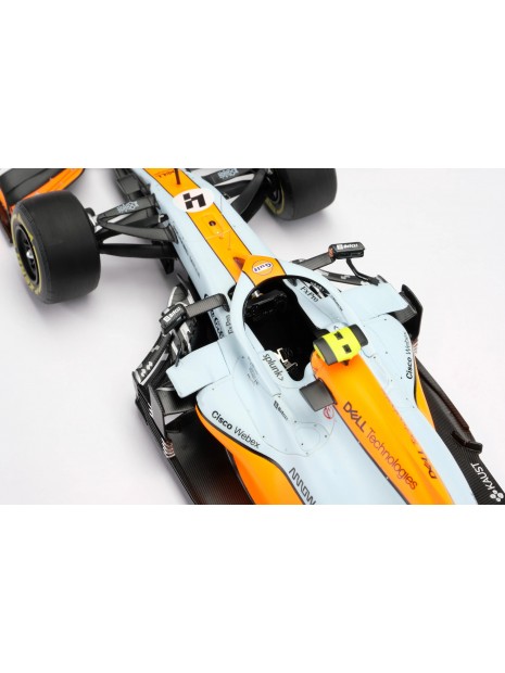 McLaren MCL35M 2021 Monaco Grand Prix - Lando Norris 1/18 Amalgam Amalgam Collection - 6