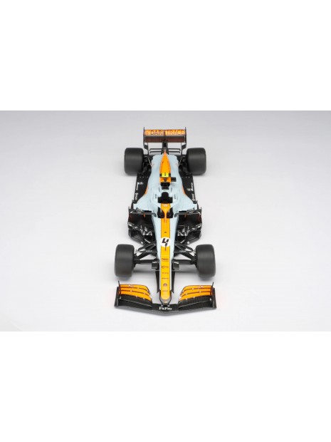 McLaren MCL35M 2021 Monaco Grand Prix - Lando Norris 1/18 Amalgam Amalgam Collection - 9