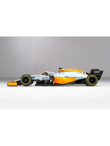 McLaren MCL35M 2021 Monaco Grand Prix - Lando Norris 1/18 Amalgam Amalgam Collection - 11