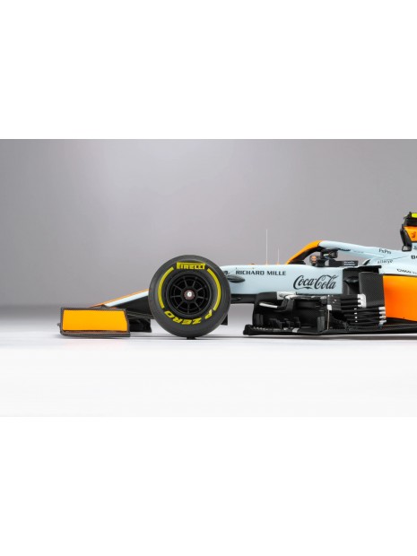 McLaren MCL35M 2021 Monaco Grand Prix - Lando Norris 1/18 Amalgam Amalgam Collection - 12