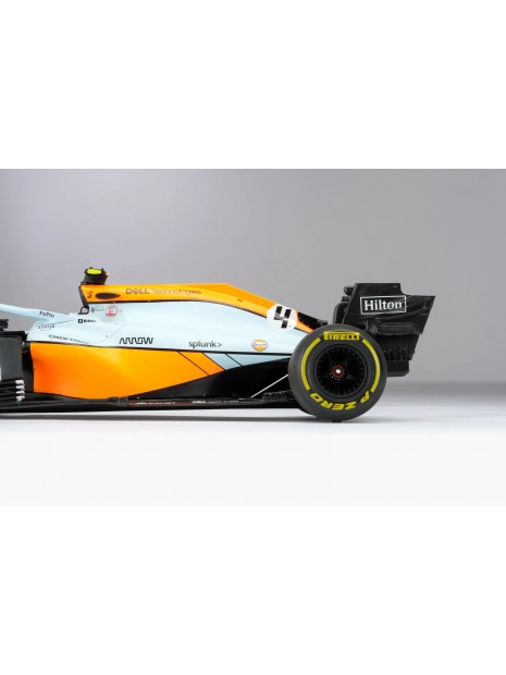 McLaren MCL35M 2021 Monaco Grand Prix - Lando Norris 1/18 Amalgam Amalgam Collection - 13