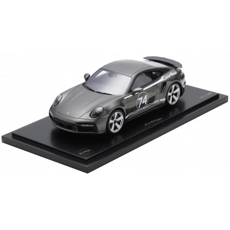 Porsche 911 (992) Turbo S Heritage Design 50 Years 1/18 Dealer Edition  - 2