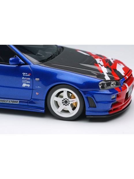 Nissan Skyline GT-R (BNR34 Nismo R-tune) 1/43 Make Up Eidolon Make Up - 6