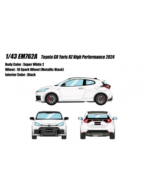 Toyota GR Yaris RZ High Performance 2024 1/43 Make Up Eidolon Make Up - 10