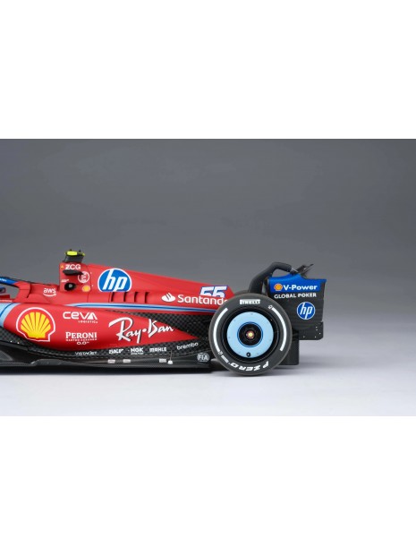 Ferrari SF-24 2024 Miami Grand Prix - Carlos Sainz 1/18 Amalgam Amalgam Collection - 8