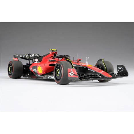 Ferrari SF-23 2023 Season Livery - Carlos Sainz 1/18 Amalgam Amalgam Collection - 2