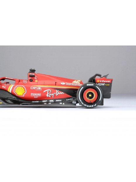 Ferrari SF-24 2024 Australian Grand Prix - Charles Leclerc 1/18 Amalgam Amalgam Collection - 12