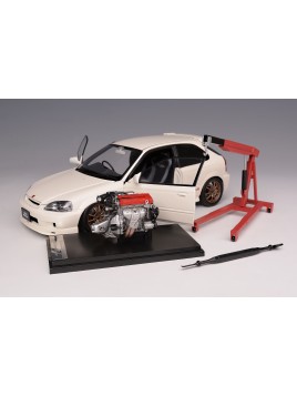 copy of Honda Civic Type R EK9 Mugen (Milano Red) 1/18 Motorhelix Motorhelix - 2