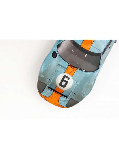 Ford GT40 1969 Le Mans Winner "Race weathered" 1/18 Amalgam Amalgam Collection - 4