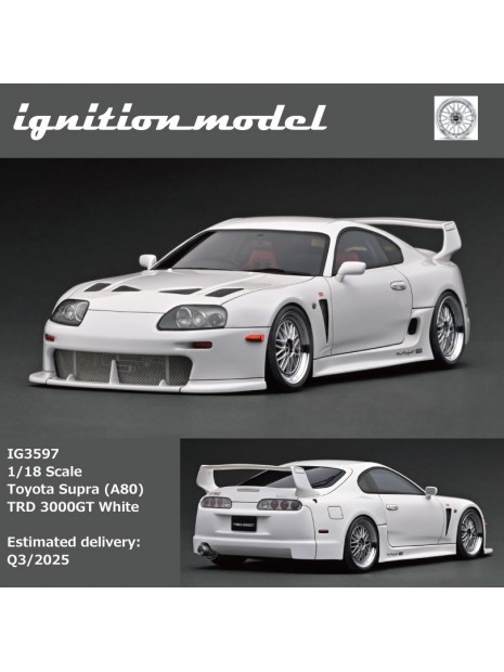 Toyota Supra (A80) TRD 3000GT 1/18 Ignition Model Ignition Model - 4