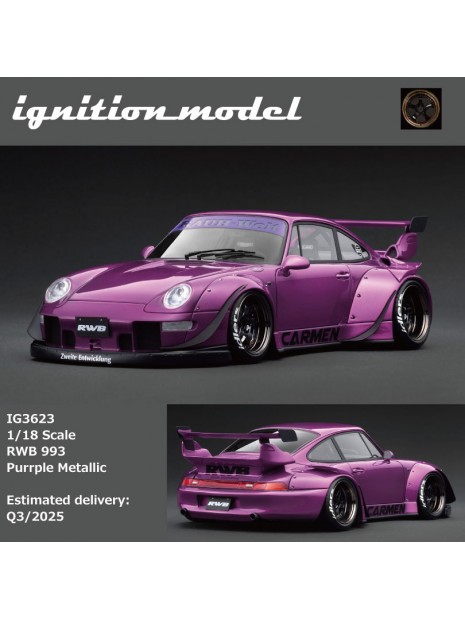 Porsche 911 RWB 993 1/18 Ignition Model Ignition Model - 3