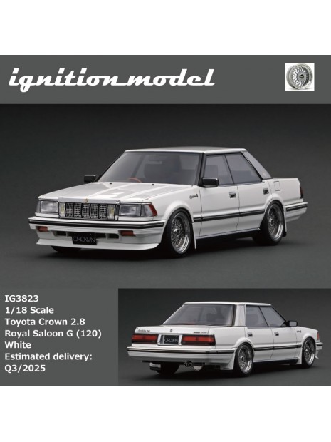 Toyota Crown 2.8 Royal Saloon G (120) 1/18 Ignition Model Ignition Model - 3