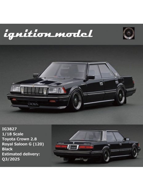 Toyota Crown 2.8 Royal Saloon G (120) 1/18 Ignition Model Ignition Model - 9