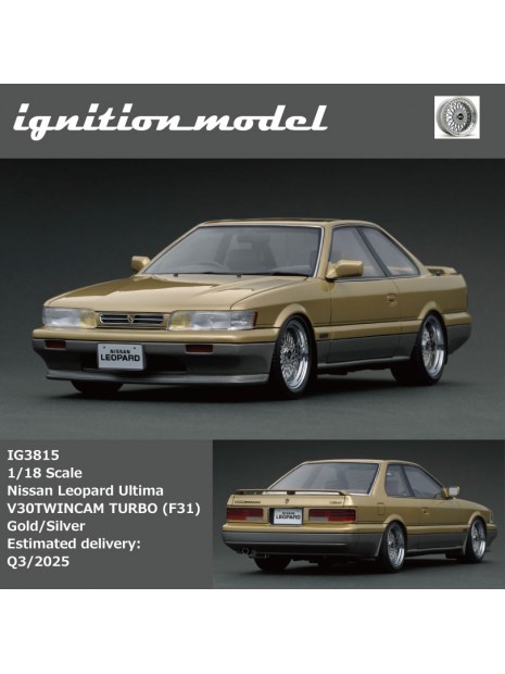 Nissan Leopard (F31) Ultima V30TWINCAM TURBO 1/18 Ignition Model Ignition Model - 3