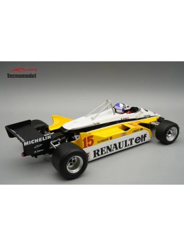 Renault RE30B 1982 Winner South Africa 1/18 tecnomodel Tecnomodel - 2