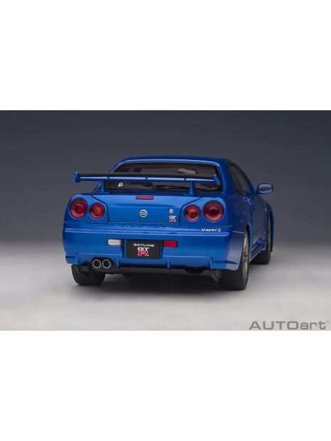 陰山織物謹製 1/18 日産 スカイライン GT-R （R34） Vスペック II