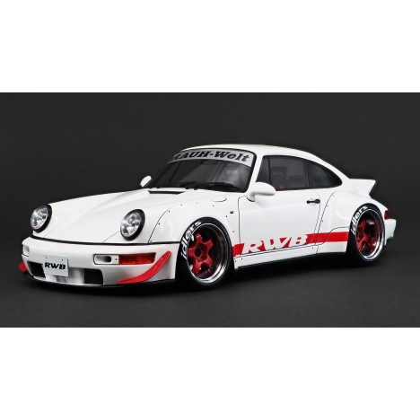 □イグニッションモデル 1/18 RWB ポルシェ911 (964) ホワイト